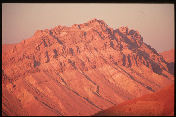 Mitzpe Ramon region, Makhteshim Country in the Negev desert, south of Avdat. Photograph provided courtesy of Moshe Kotzen.