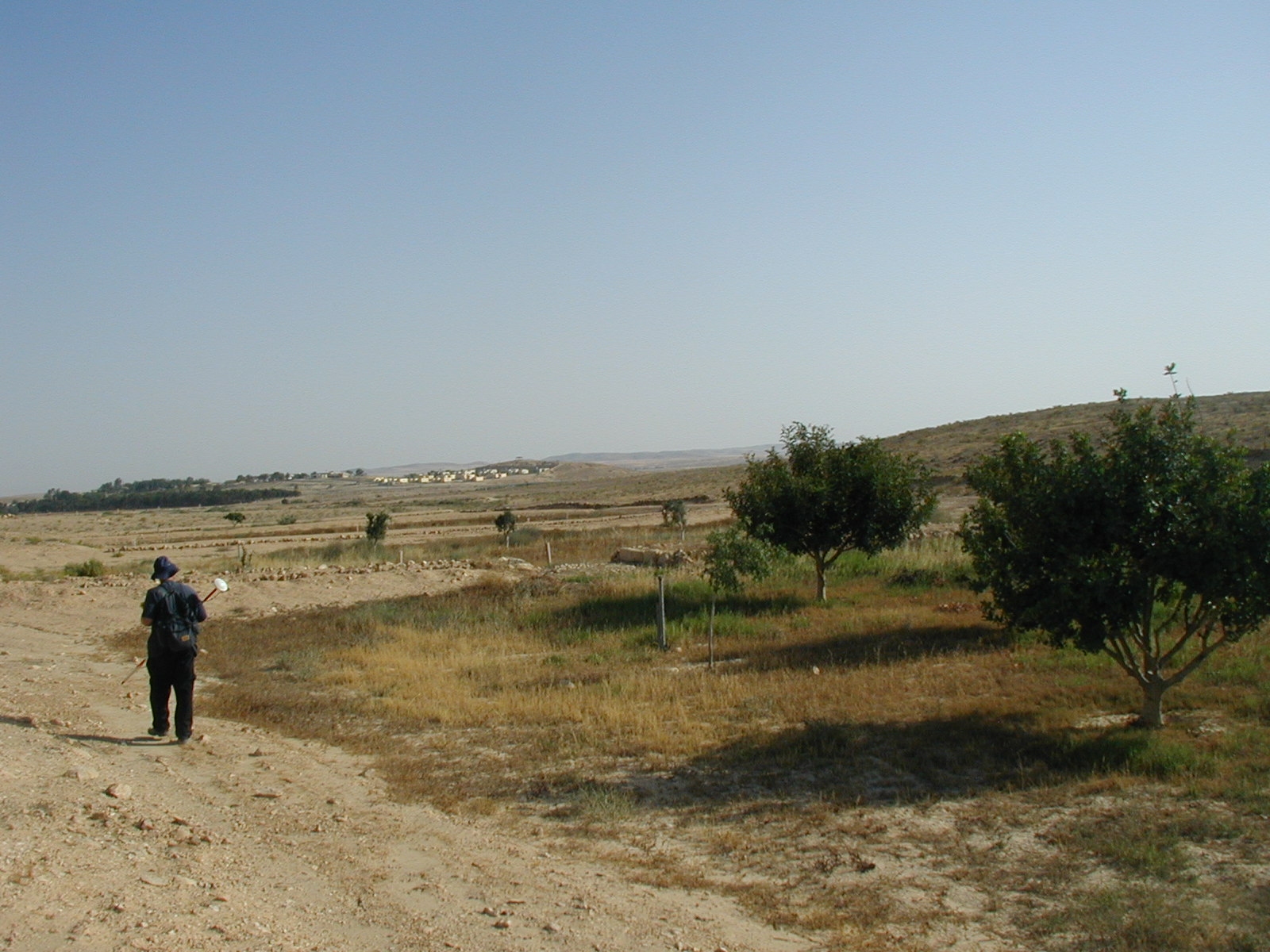 Nitzana Archaeological Survey: Mapping the restored farm.