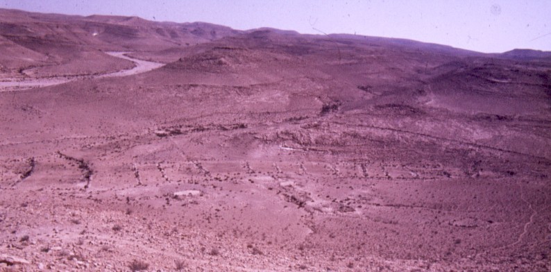 An enormous number of agricultural installations have been found in association with the agricultural systems, including channels, used to harvest runoff rain water from mountain slopes. The system of channels, directing runoff rainwater from a large area to the terraced wadis, constitutes the solution to the limitation caused by the poor rainfall. The total amount of rainfall channeled to the wadis is about 400 mm, about five times more than the general amount of rainfall - although this did not solve the problem of drought and the unstable rainfall regime.